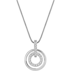 Swarovski circle pendent